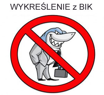 wykreślenie z BIK